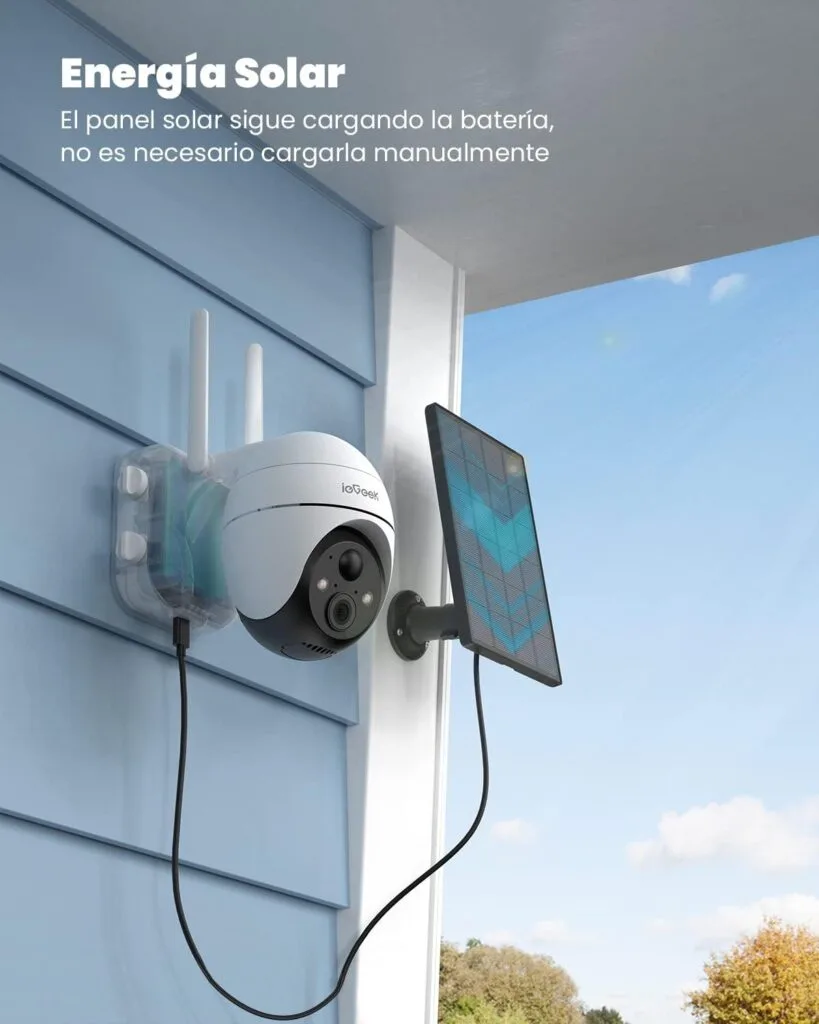 Cámara iGeek 2K solar